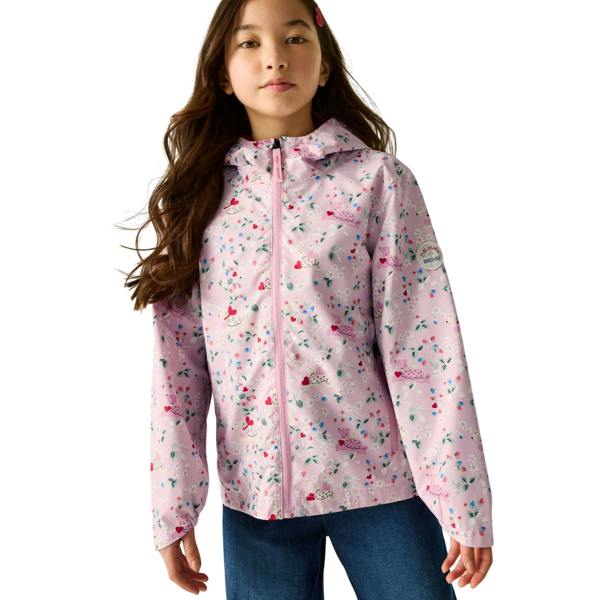 Cath Kidston Girls Puppy Waterproof Jacket - Pink - 