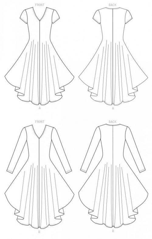 Vogue Sewing Pattern 9268, Dresses for Women, All Sizes in One Envelope - Easy