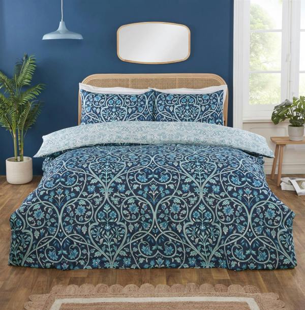 Harrow Blue Duvet Cover Set