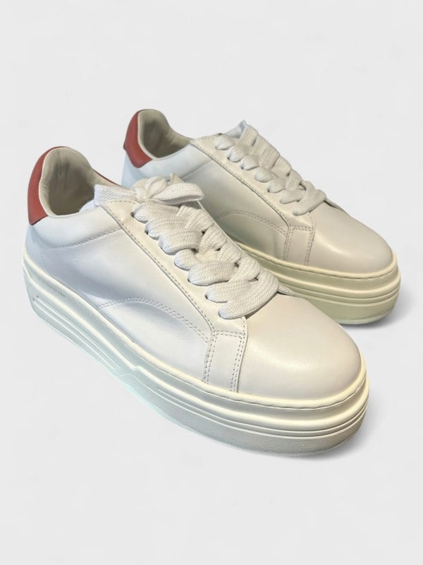 Lanvin DDB0 Platform Sneakers Wmns White