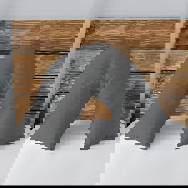 Snug City Microfibre Soft Touch V Shape Plain Dyed Pillowcase