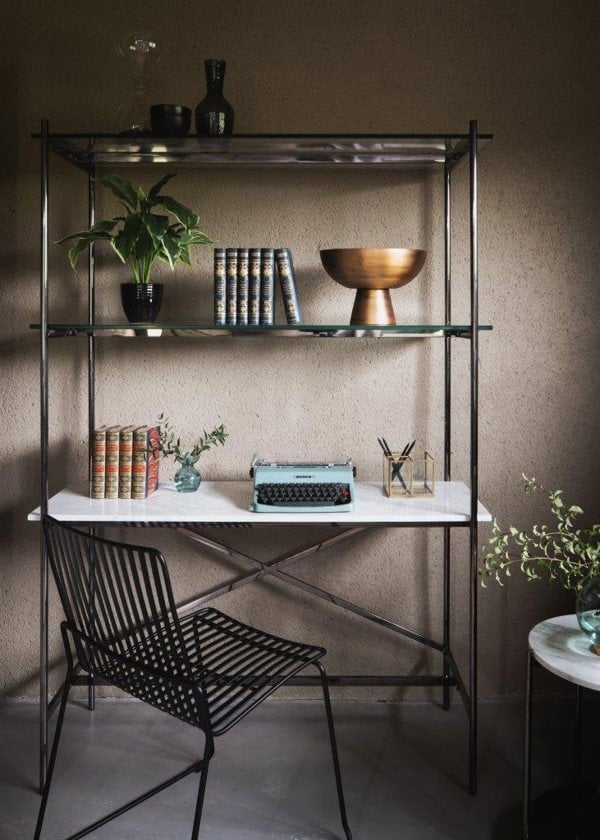 Adriana Bookcase/desk by Gillmore British Design