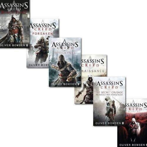 Assassins Creed 6 Book Set By Oliver Bowden Renaissance Brotherhood The Secret Crusade & more