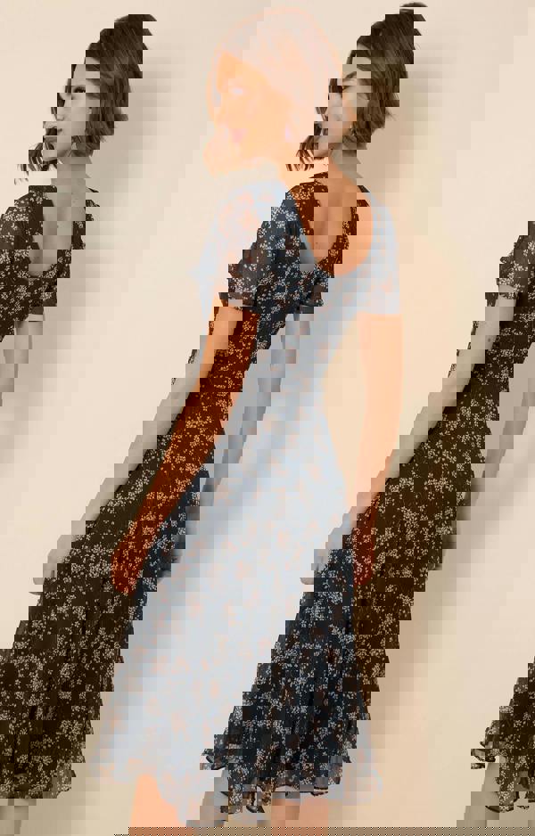 Alie Street London Miranda Dress - Ditsy Navy Floral