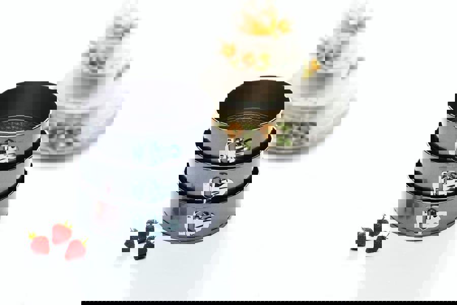 KitchenCraft Three Piece Non-Stick Spring Form Cake Tin Set