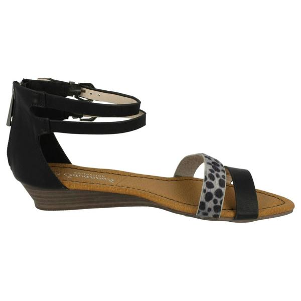 Savannah Ladies Savannah Low Wedge Sandal