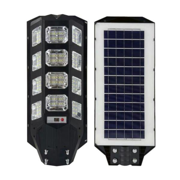 ENER-J 150W Solar Streetlights 6500K with 6V 15W Solar Panel & 18000 mAh Battery & Remote
