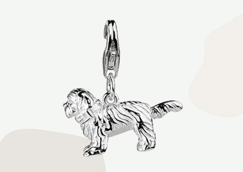 Shih Tzu Silver Charm - MYLEE London