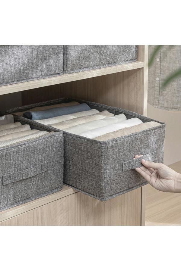 Living and Home Foldable Clothes Storage Organizer Wardrobe Box