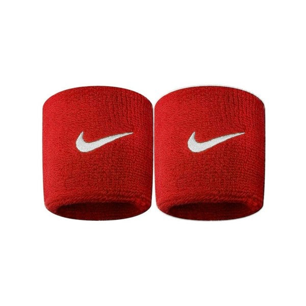 Nike Swoosh Wristband (Pack of 2) - Scarlet/White