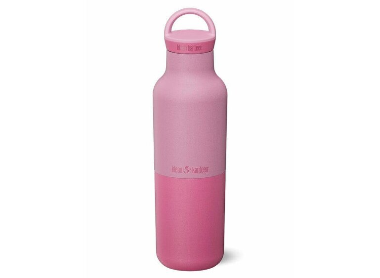 Klean Kanteen 592ml Rise Insulated Classic Water Bottle with Arch Loop Cap - Cashmere Rose