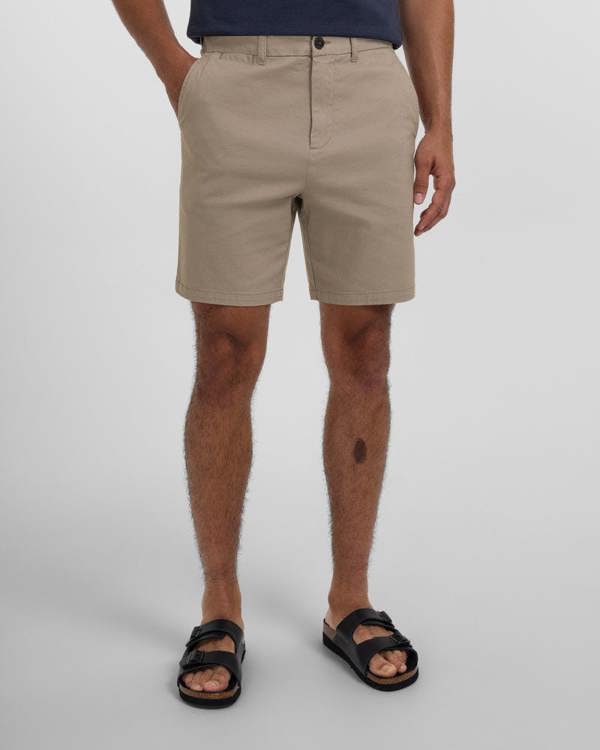 Steel & Jelly Slim Fit Cotton Stretch Chino Shorts