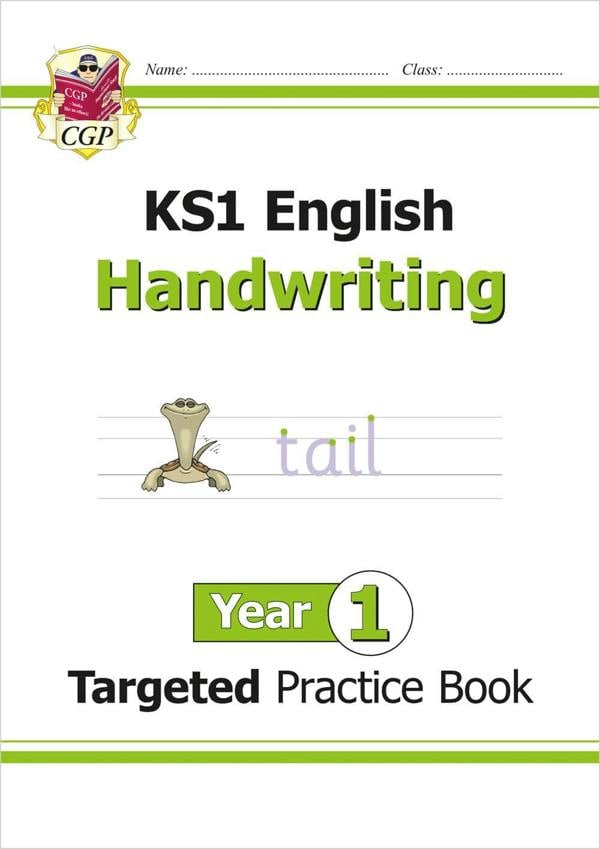 CGP KS1 Year 1 Workbook Bundle – Ages 5-6 (Grammar Punctuation and Spelling, Reading Comprehension, Handwriting, Maths)