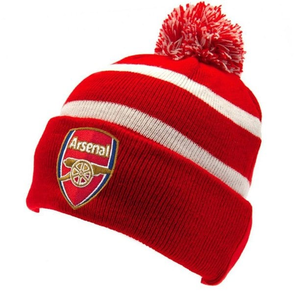 Arsenal FC Childrens/Kids Breakaway Ski Hat - Red/White/Blue