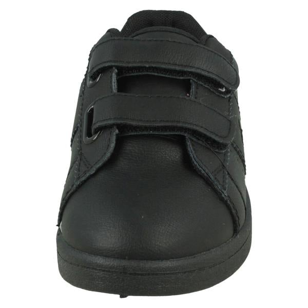 Penguin Boys Penguin Formal Trainers School Shoes Marble PEN4042