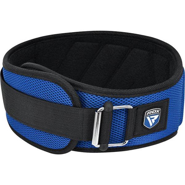 RDX Sports WEIGHT LIFTING BELT EVA CURVE RX4 BLUE
