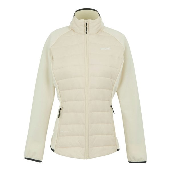 Regatta Womens/Ladies Clumber V Hybrid Jacket - Light Vanilla/Seal Grey