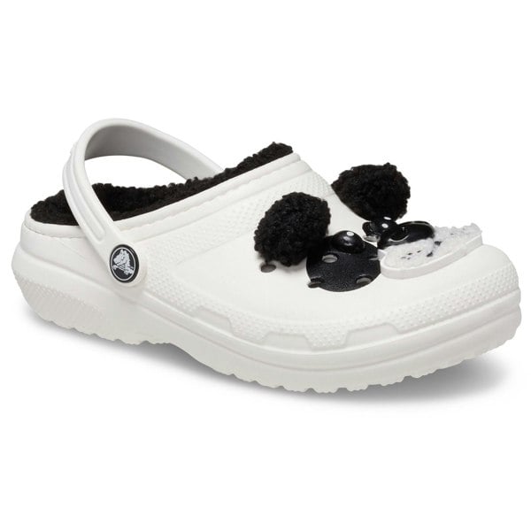 Crocs Classic Lined Fun Lab Thermoplastic Panda Clogs