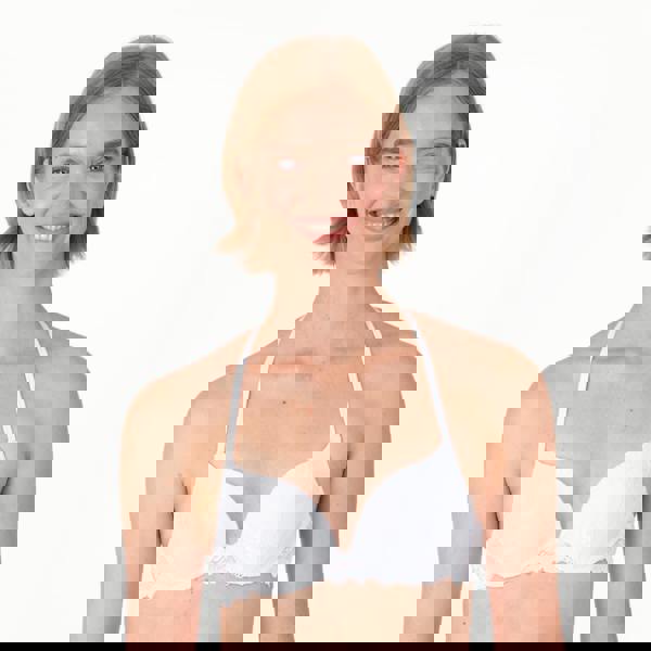 After Eden Anna Lace Single Boost Underwired Gel Bra White