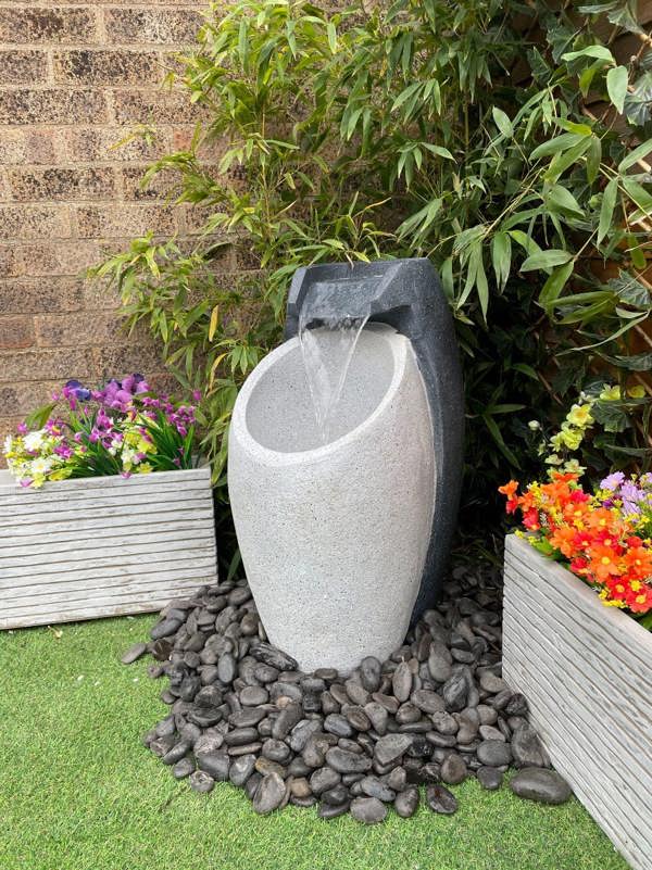 Tranquillity Water Features Pouring Vase Contemporary Water Feature
