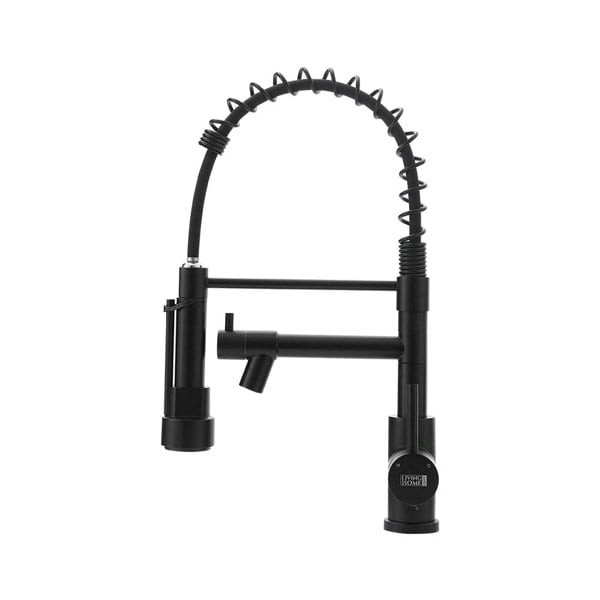 Stainless Steel Kitchen Faucet with Pull Down Spring Spout and Pot Filler Kitchen Taps Living and Home