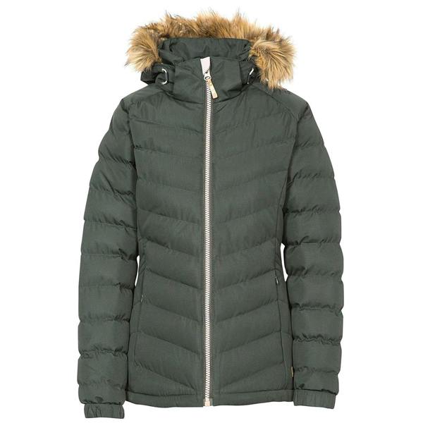Trespass Womens/Ladies Nadina Waterproof Padded Jacket - Olive