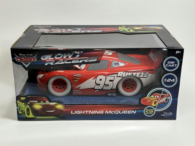 Jada Lightning McQueen Glow In The Dark 1:24 Scale - 253084003