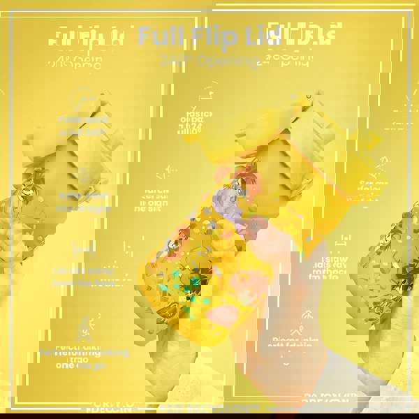 ION8 Leak Proof Kids Water Bottle, Recyclon, Baby Lions, 350ml (12oz)