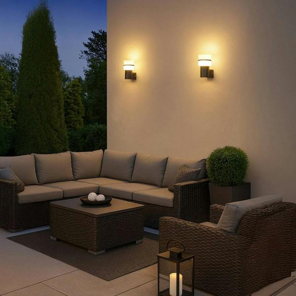 Milagro Mia Garden Wall Lamp 1xE27 IP44