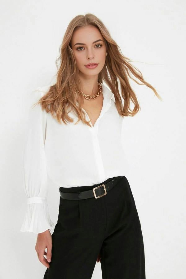 WOVCOR Spanish Sleeve Regular Woven Shirt