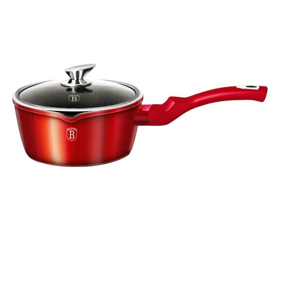 Berlinger Haus Burgundy Saucepan with Glass Lid 16 cm Berlinger Haus