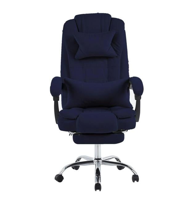HYGRAD BUILT TO SURVIVE Velvet Reclining Office Chair with Footrest, Adjustable Swivel | HYGRAD®