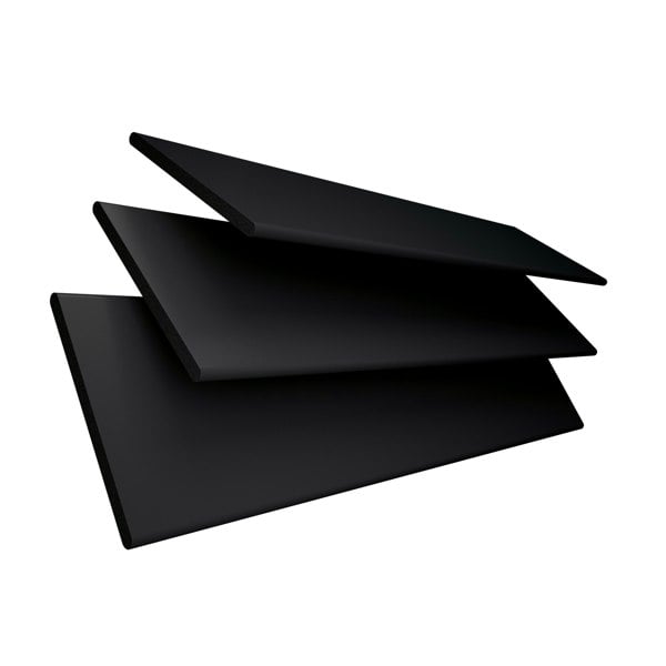 NewEdgeBlinds Onyx Smooth Finish Faux Wood Venetian Blinds with Strings  (130cm drop)