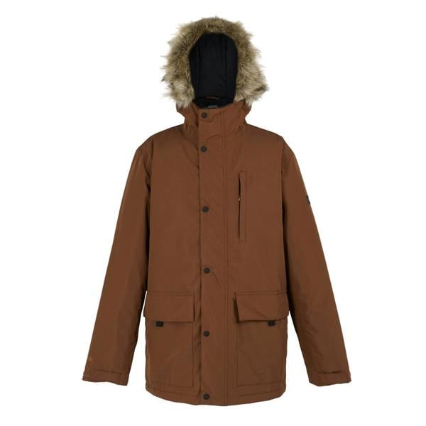 Regatta Mens Salinger IV Waterproof Jacket - Dark Brown - 