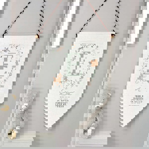 Personalised Memento Company Personalised New Baby Wall Art Banner