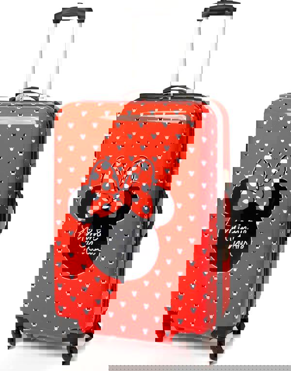 Disney Womens Red Minnie Mouse Small Suitcase