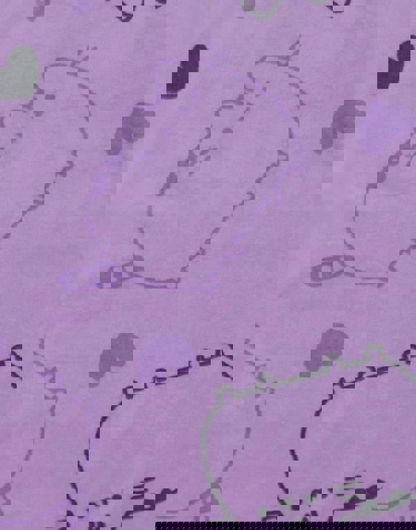 Pusheen Girls Purple All Over Print Long Sleeve Long Leg Pyjama Set