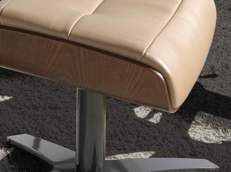 Angel Cerdá Elegant leather ottoman 5084/5088