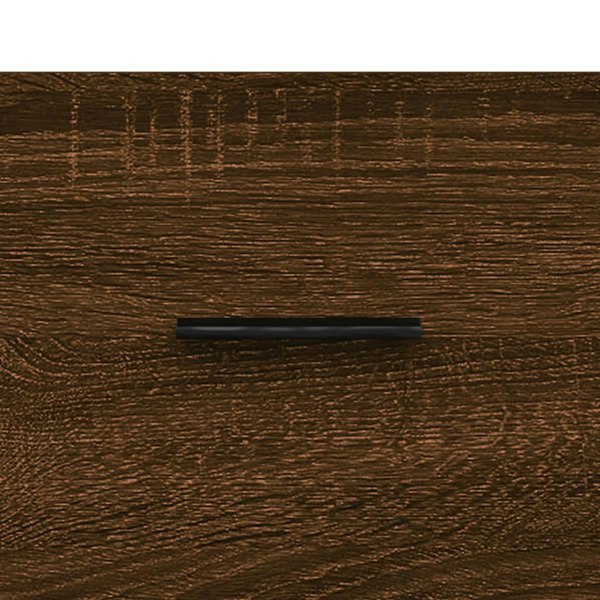 Berkfield Shoe Cabinet Brown Oak 102x36x60 cm Engineered Wood