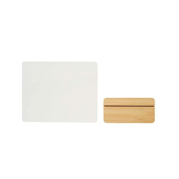 MidOcean Proplate Standing Sign - White/Wood - 
