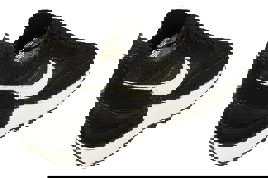 Nike Womens Waffle One Dc2533  001 - Black White Orange 001 - Photo 2