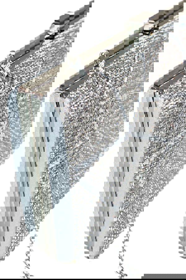 Paulo Due Abstract Diamante & Rhinestone Clutch Bag