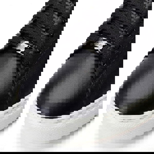 Base London Tucker Leather Men's Black Trainers