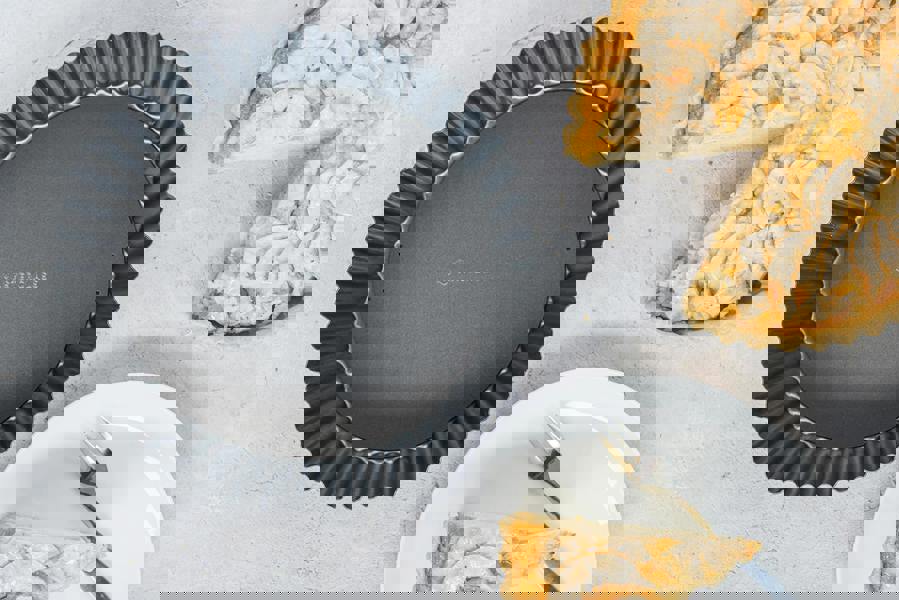 MasterClass Non-Stick Extra Deep Fluted Flan Tin