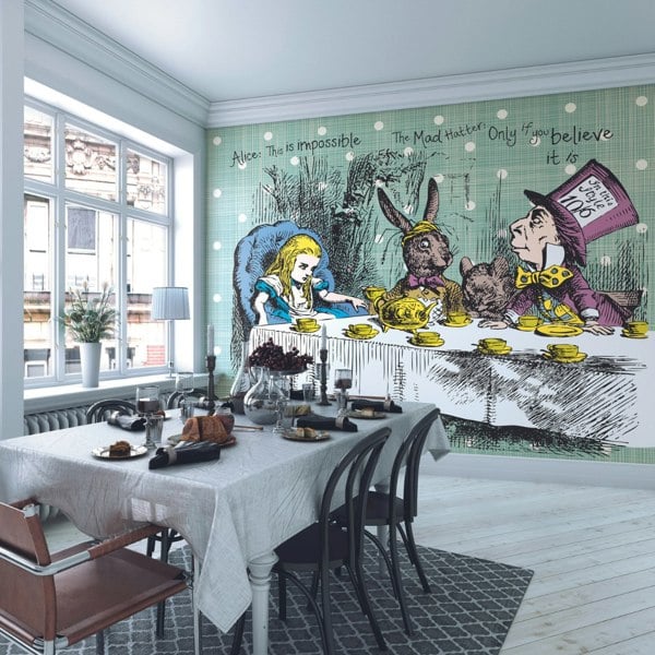 Origin Murals Tea Party Wall Mural
