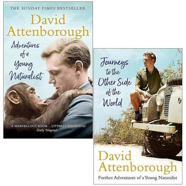 John Murray David Attenborough 2 Books Collection Set