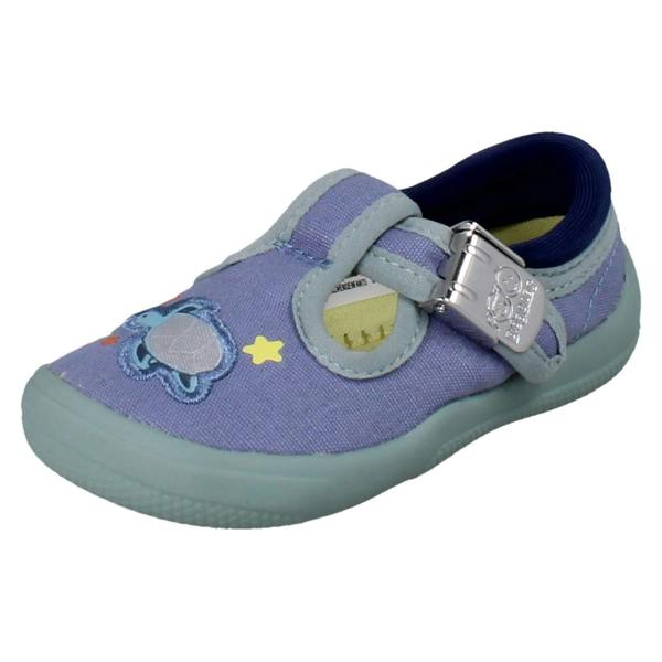Clarks Childrens Unisex Clarks Canvas Briley Way