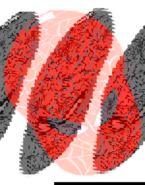 Marvel Spiderman Boys Red Adjustable Curved Peak Cap (One Size)