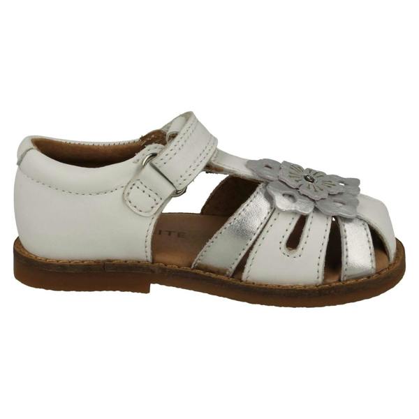 Start-rite Girls Startrite Flower Detailed Closed Toe Sandals Flora