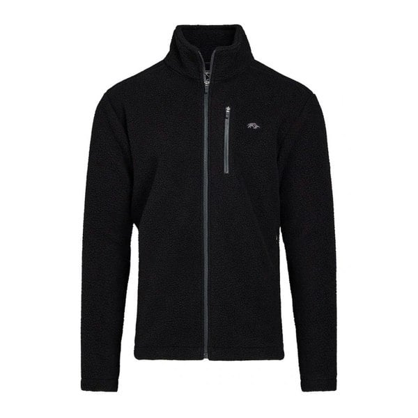 Raging Bull Mens Heavyweight Fleece Jacket - Black
